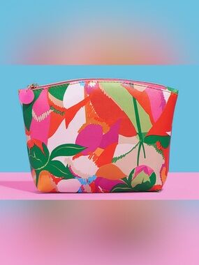 Multi-color cosmetics bag